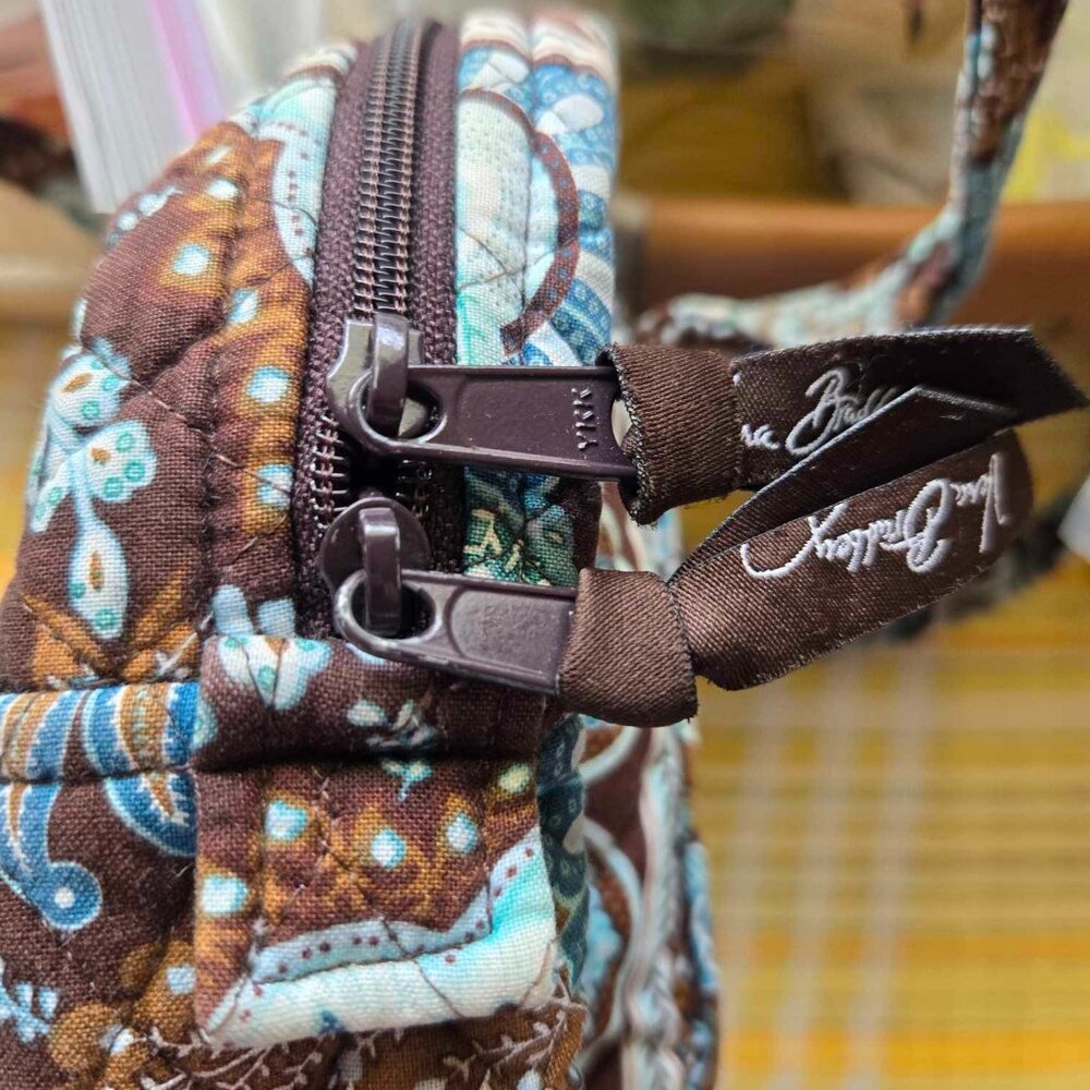 Vera Bradley Java Blue Purse - image 4